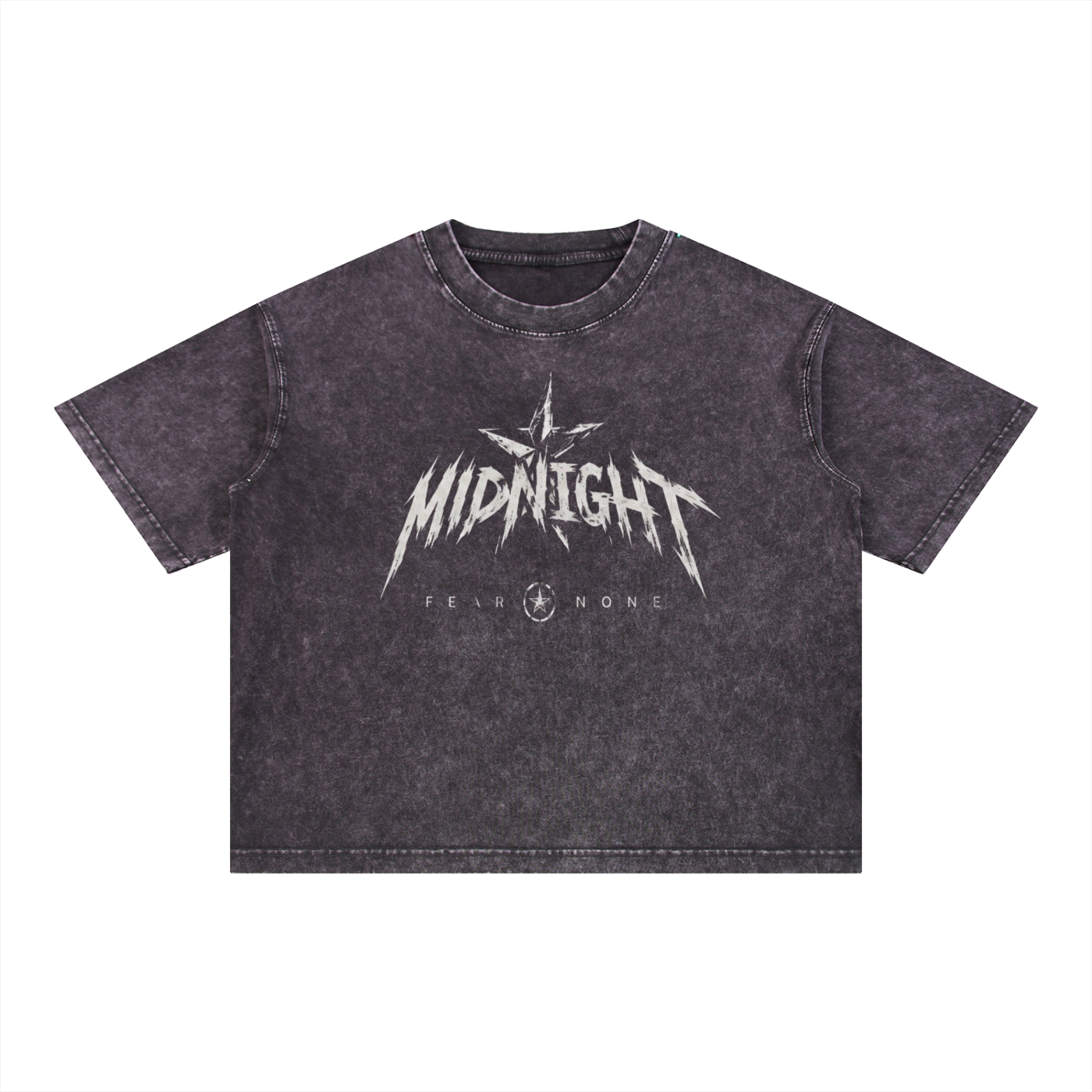 Mineral Wash Boxy Cotton T-Shirt
