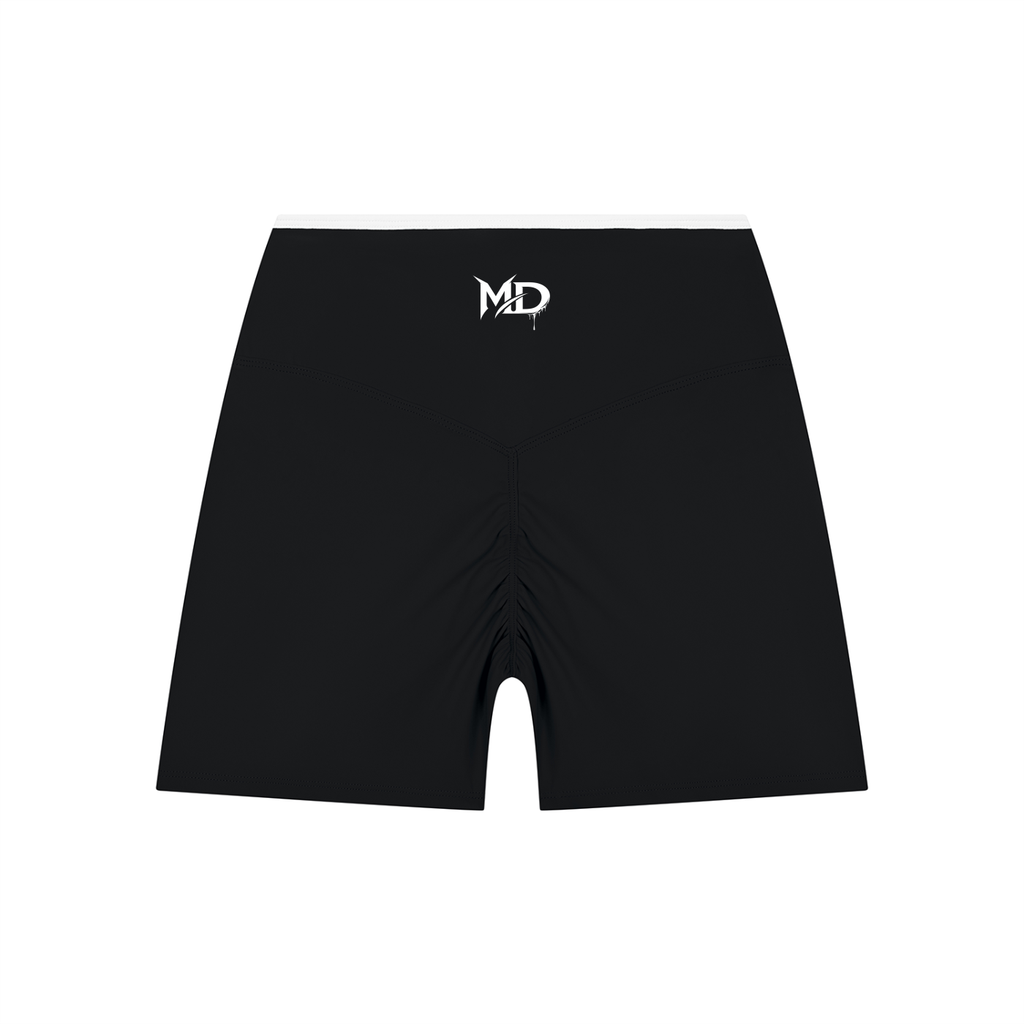 Women’s High Rise Color Block Yoga Shorts
