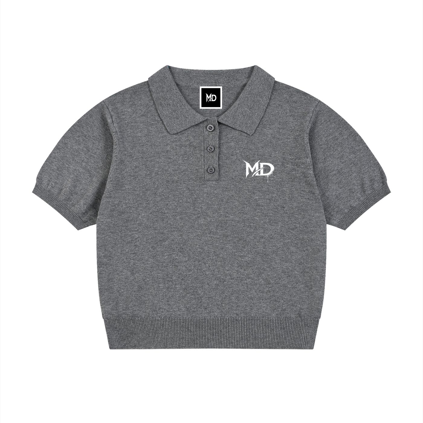 Women’s Knit Cotton Polo Shirt