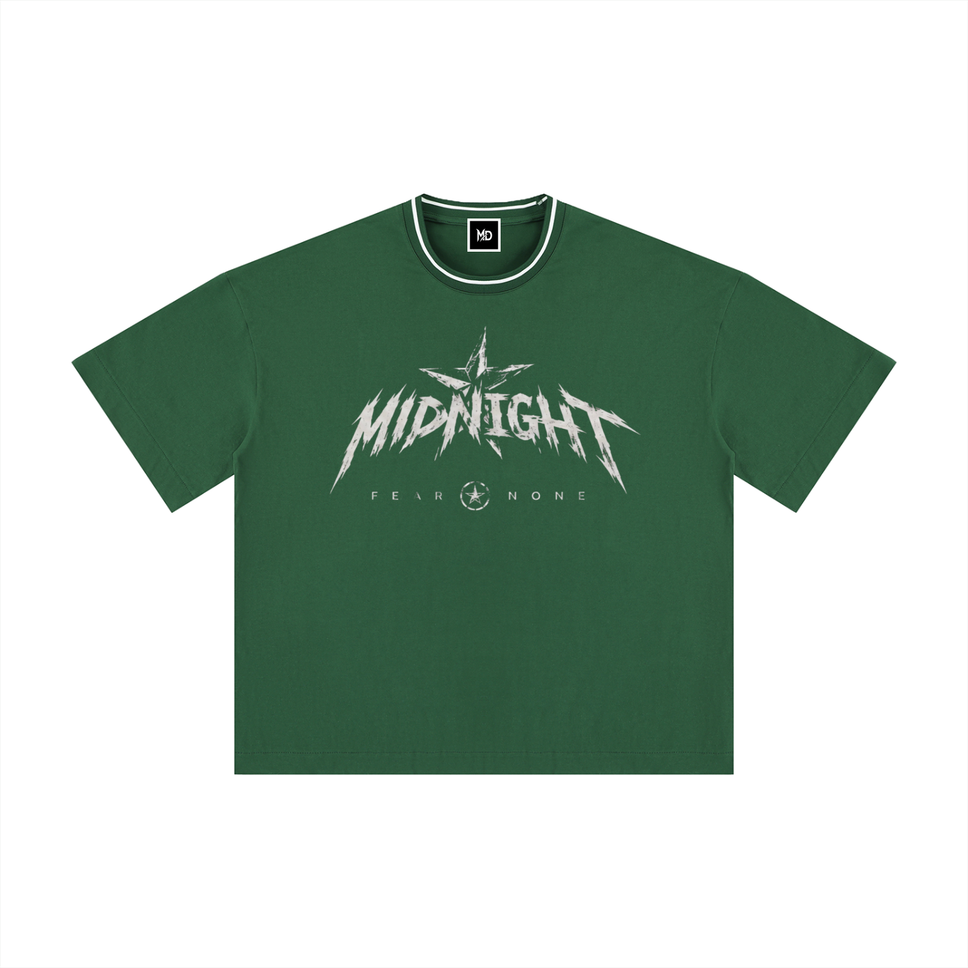 MD Boxy Ribbed T-Shirt