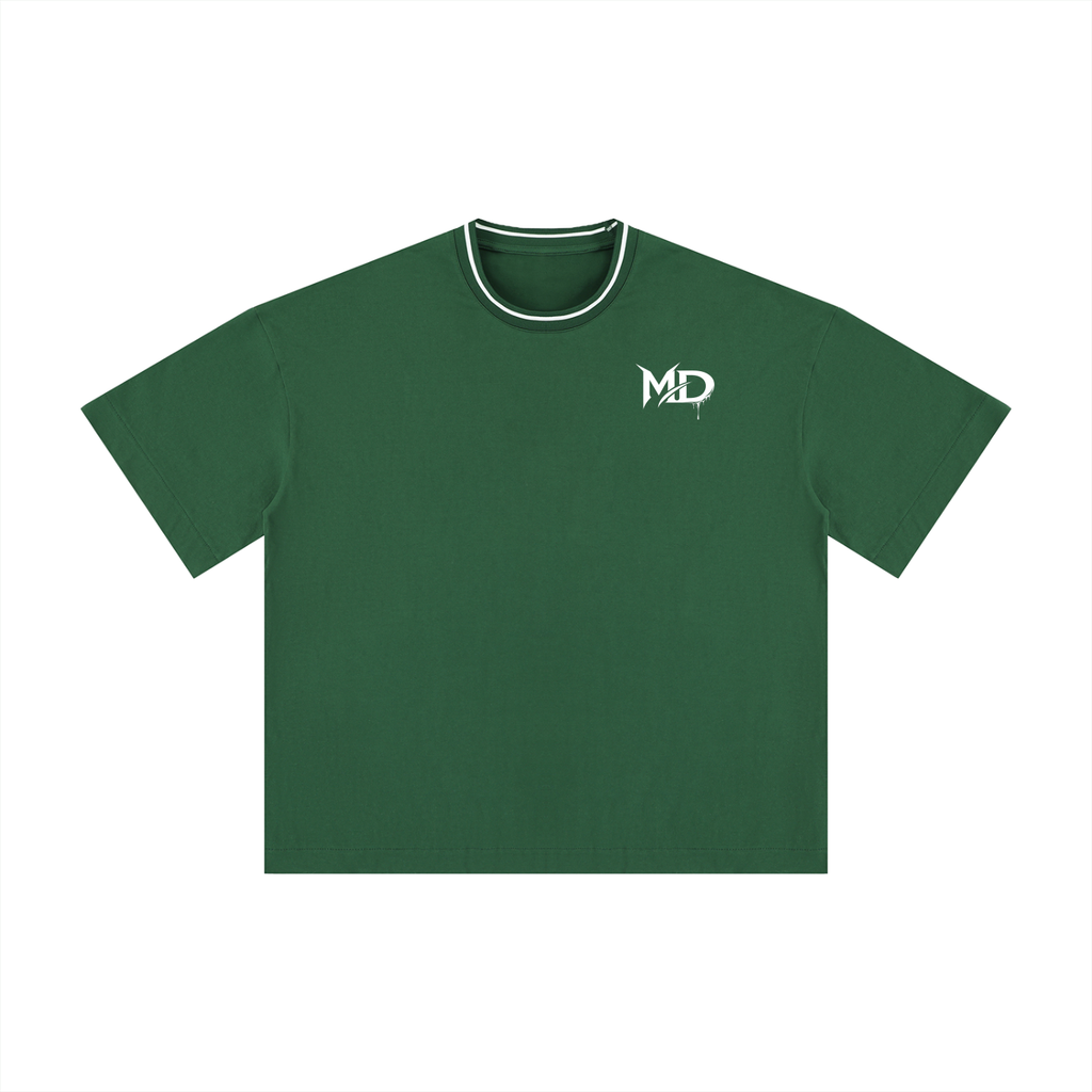 MD Boxy Ribbed T-Shirt