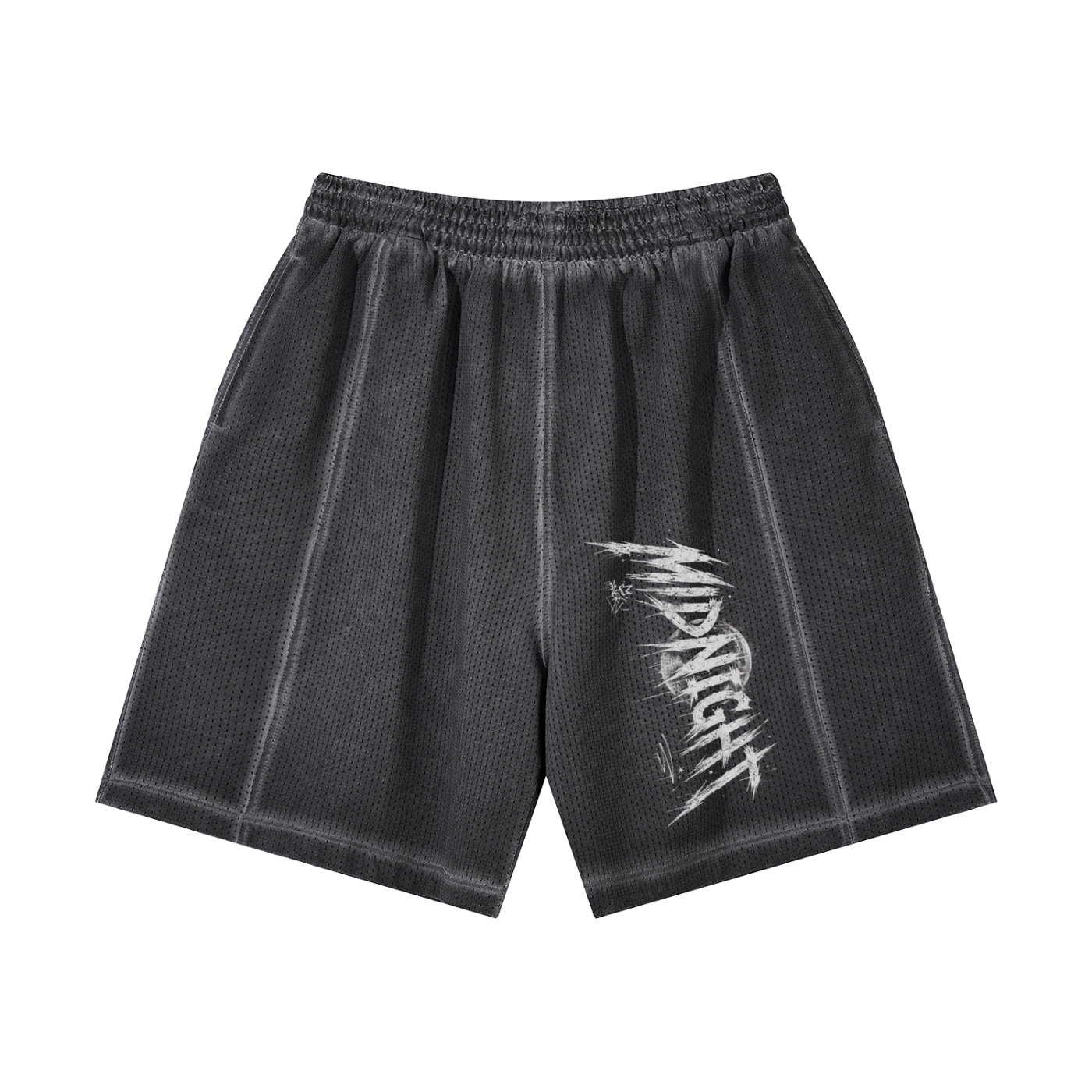 Unisex Vintage Wash Mesh Shorts