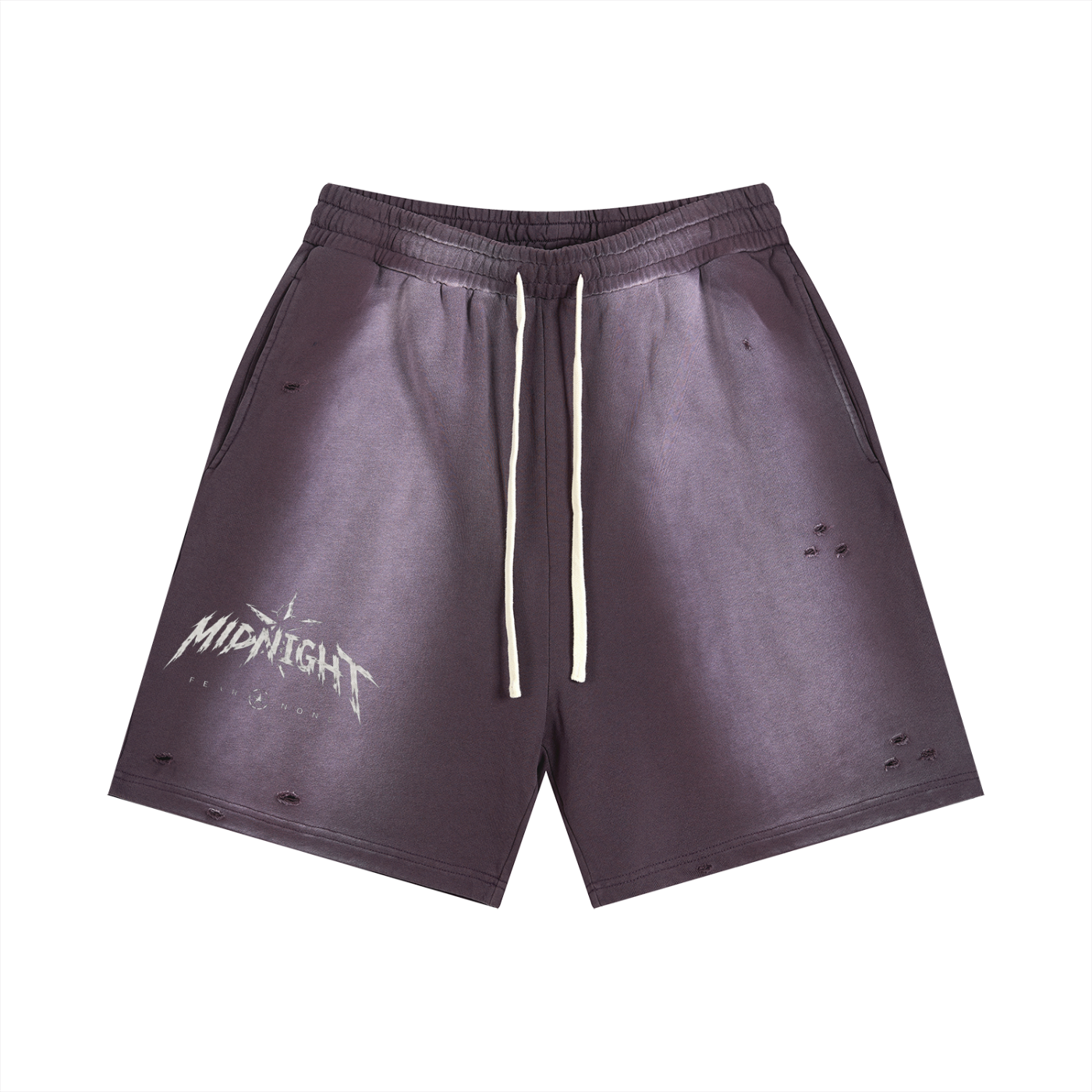 Sun Fade Distressed Shorts