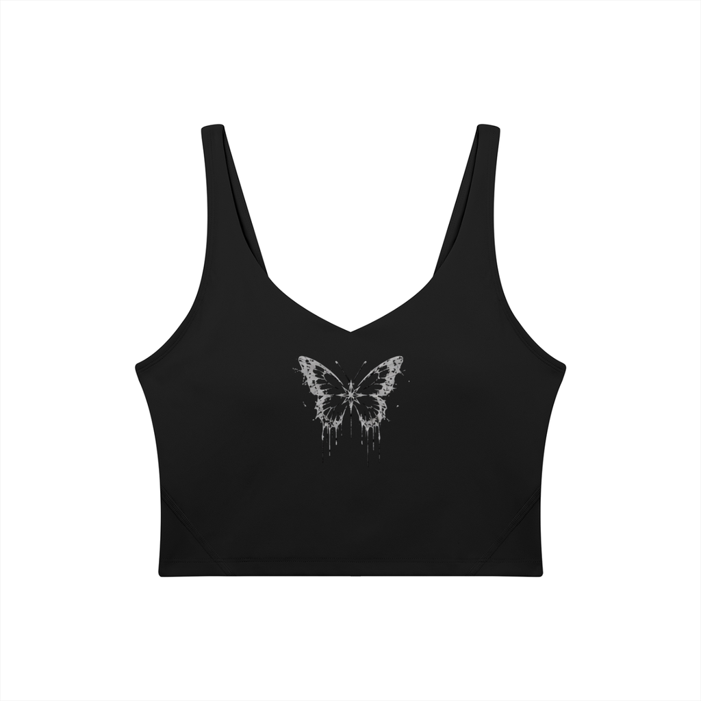 Women's V-Neck Yoga Sports Bra
