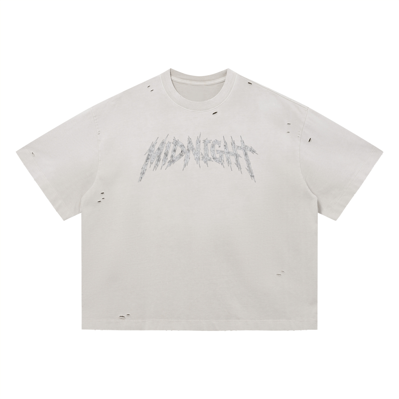 Vintage Washed Distressed Boxy Oversized T-Shirt