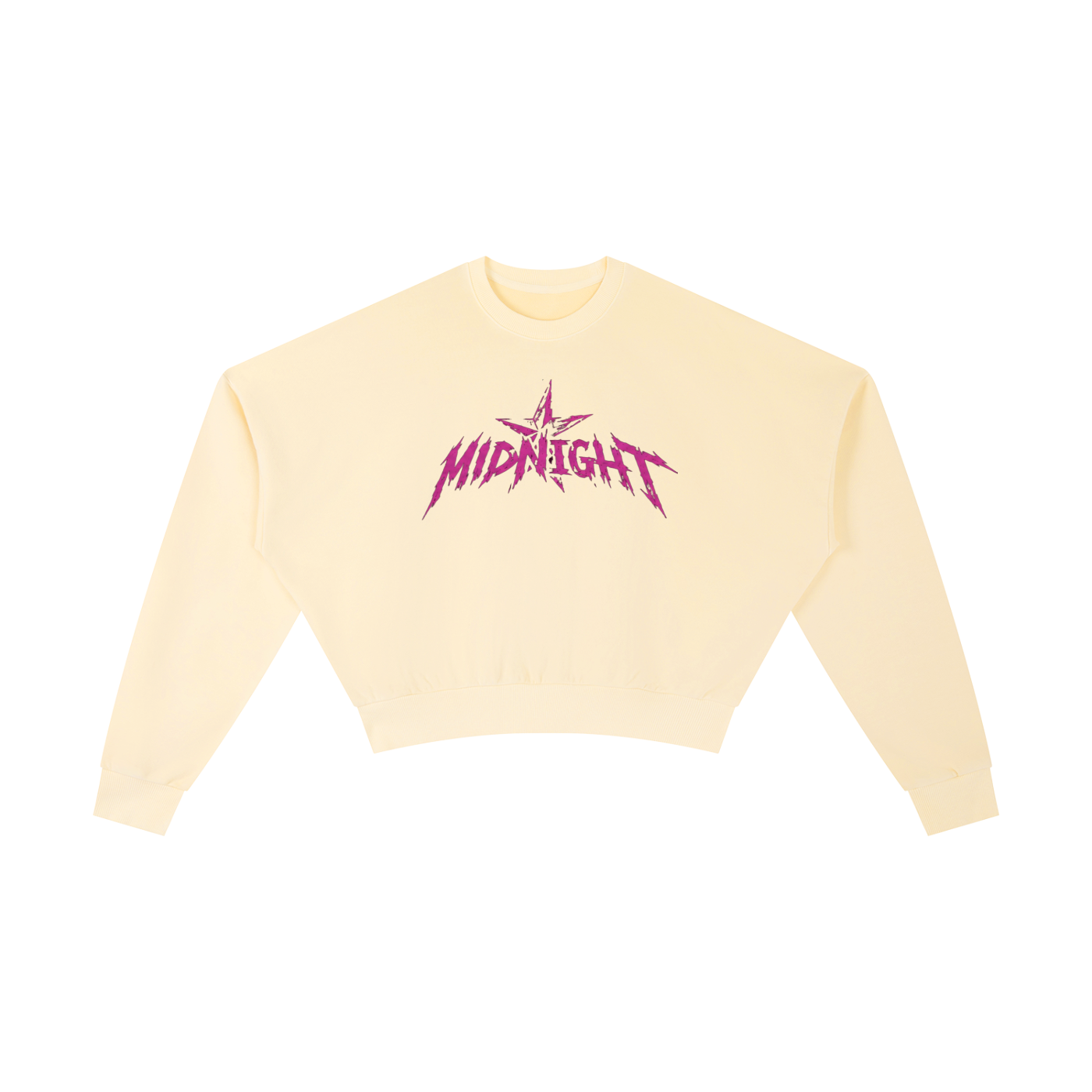 Vintage Washed Cropped Sweatshirt