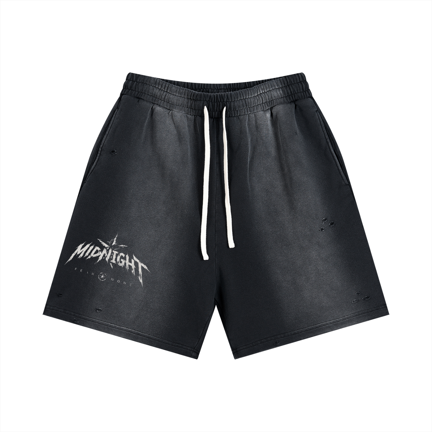 Sun Fade Distressed Shorts