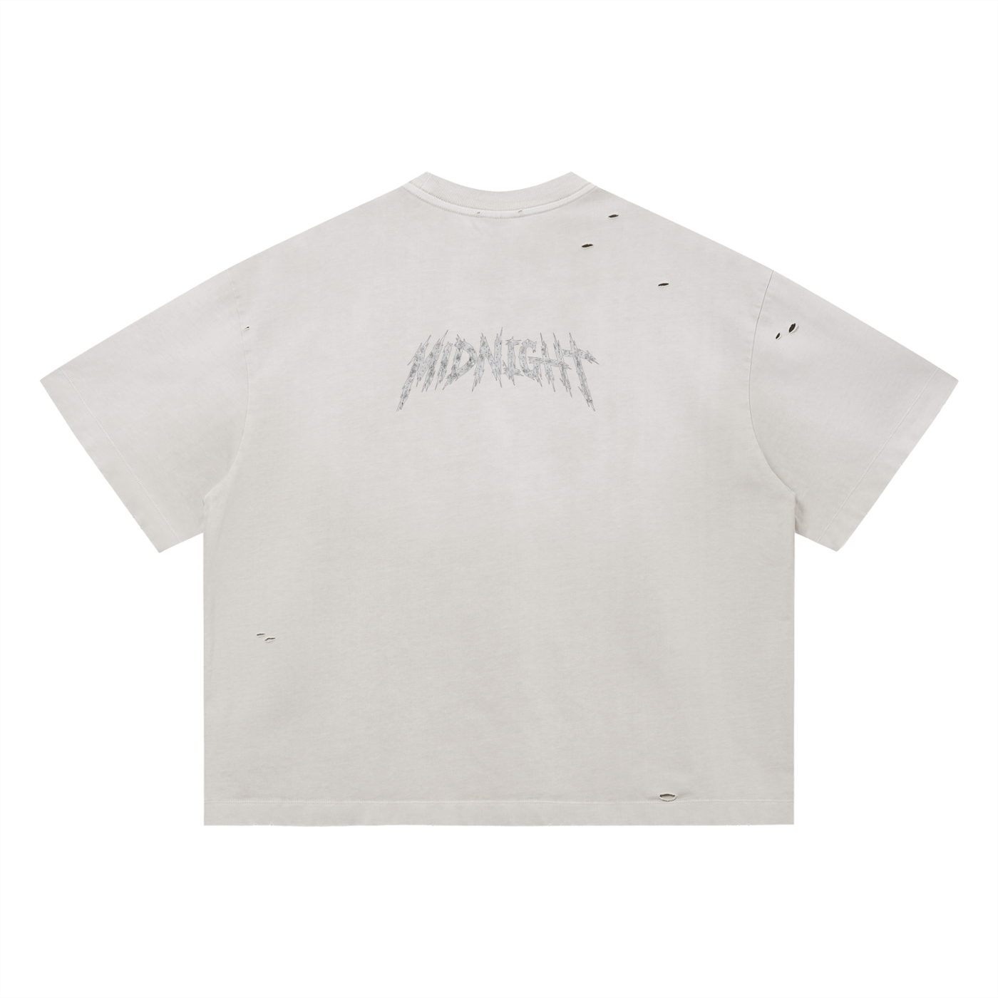 Vintage Washed Distressed Boxy Oversized T-Shirt