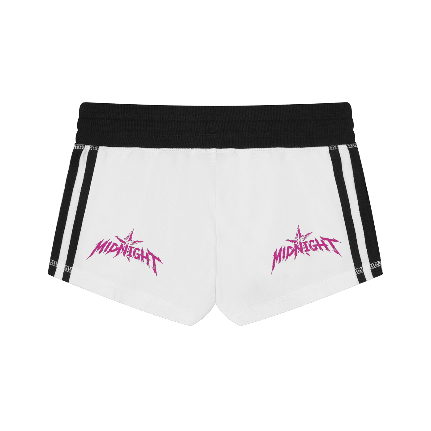 Women's Contrast Stripe Track Shorts