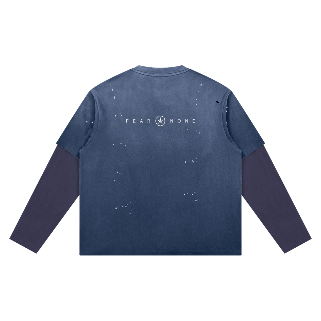 𝐕𝐢𝐧𝐭𝐚𝐠𝐞 𝐖𝐚𝐬𝐡 𝐃𝐢𝐬𝐭𝐫𝐞𝐬𝐬𝐞𝐝 𝐋𝐚𝐲𝐞𝐫 𝐓-𝐒𝐡𝐢𝐫𝐭