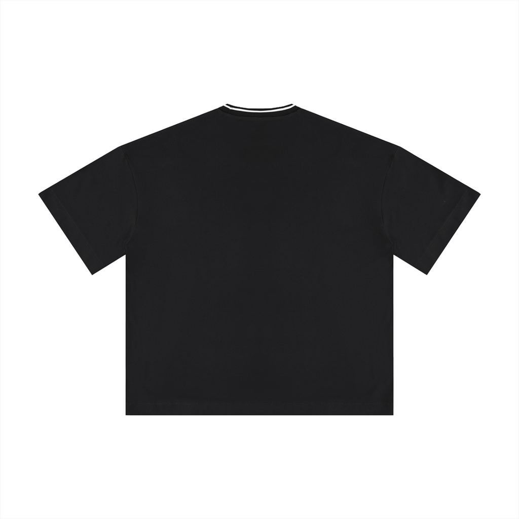 MD Boxy Ribbed T-Shirt