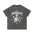 Mineral Wash Waffle Knit T-Shirt