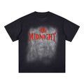 Square Patch Monkey Washed T-Shirt