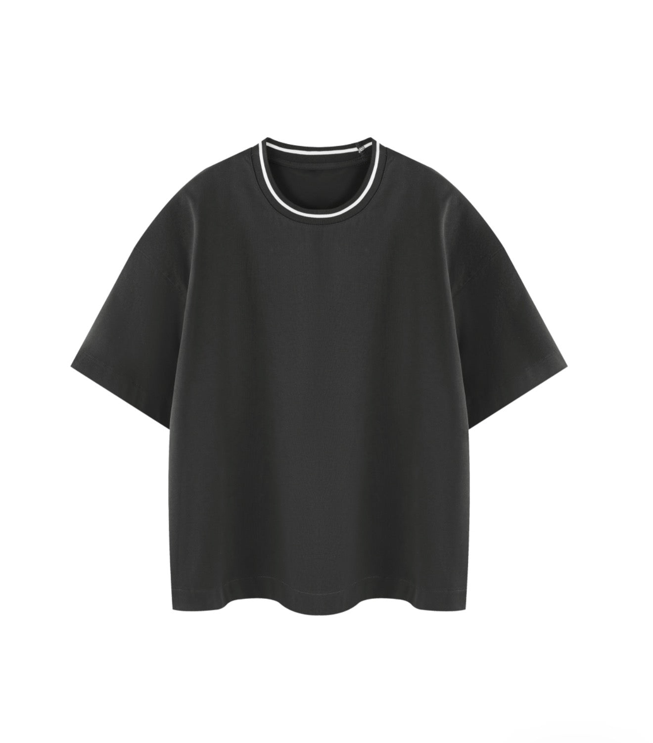 MD Boxy Ribbed T-Shirt