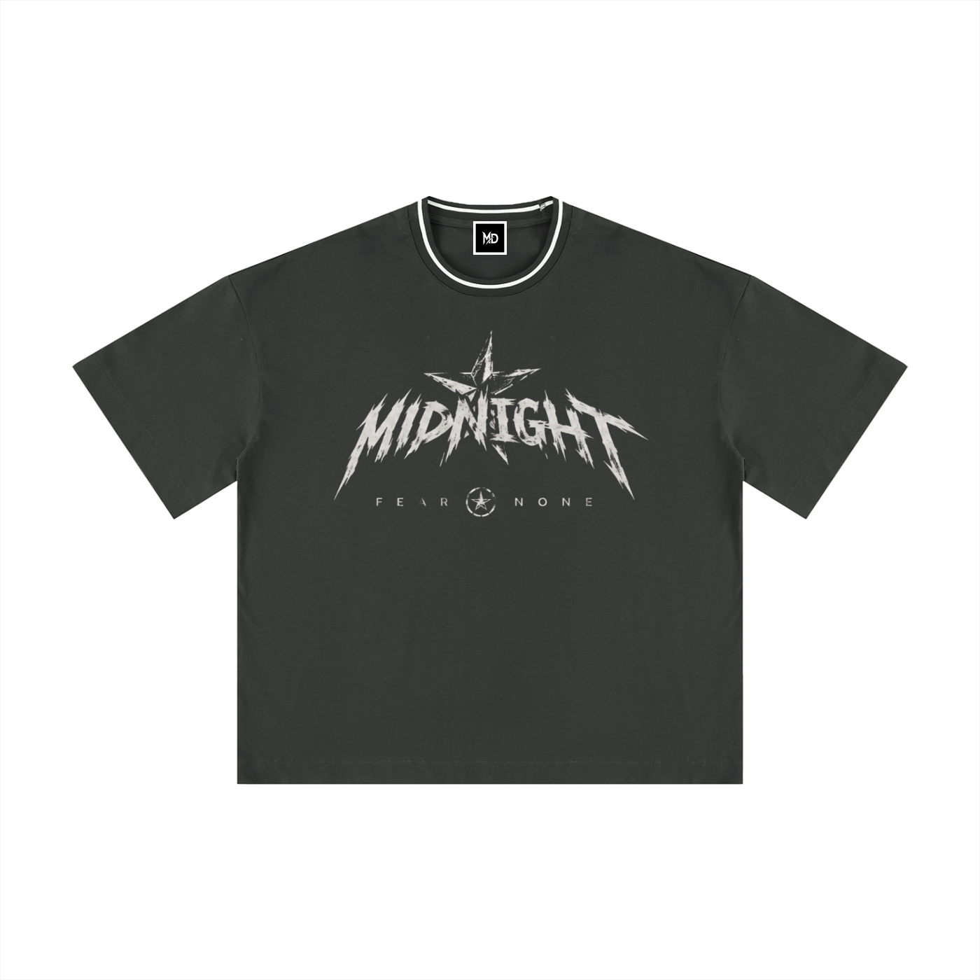 MD Boxy Ribbed T-Shirt