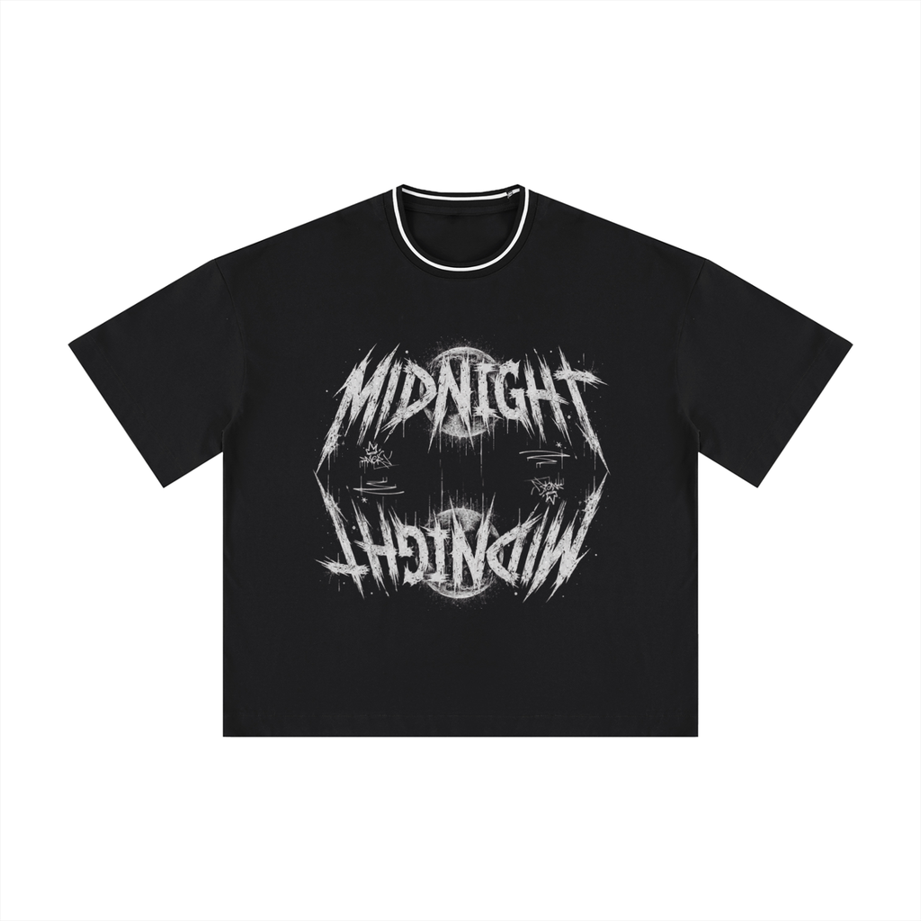 Unisex Boxy Ribbed T-Shirt