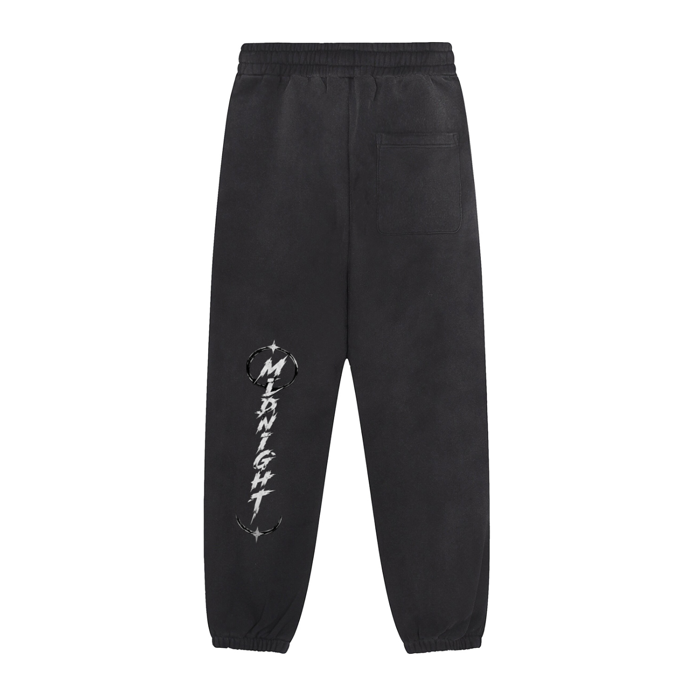 Sun Fade Contrast Tape Fleece Jogged Sweatpants