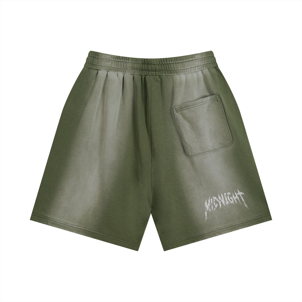 Sun Fade Distressed Shorts