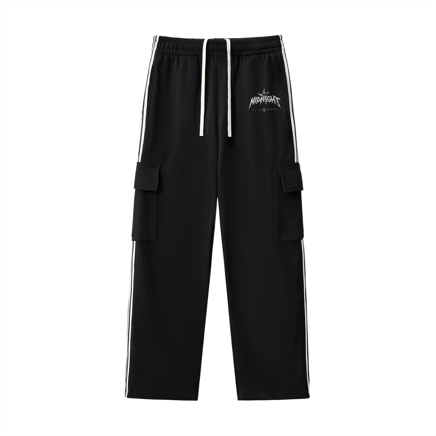 Side Stripe Straight-Leg Pants