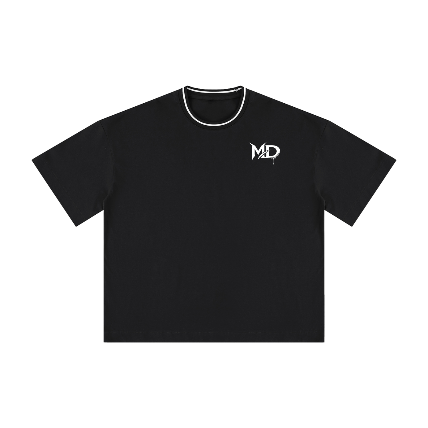 MD Boxy Ribbed T-Shirt