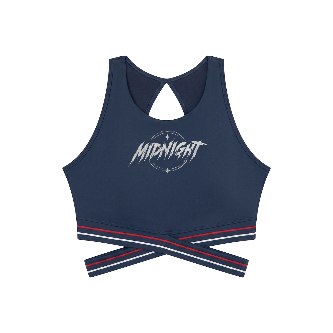 Women’s Criss-Cross Band Sports Bra