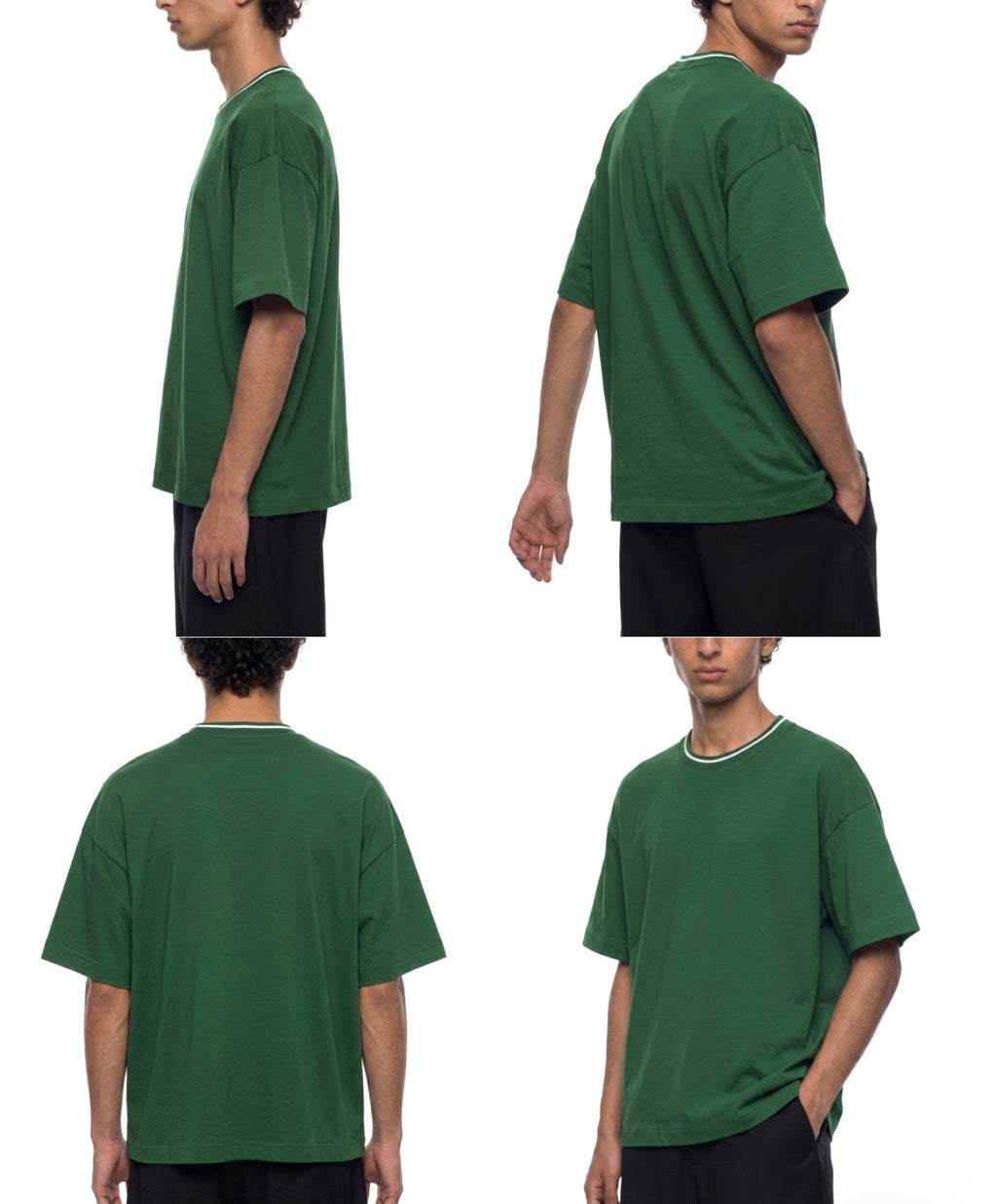 MD Boxy Ribbed T-Shirt