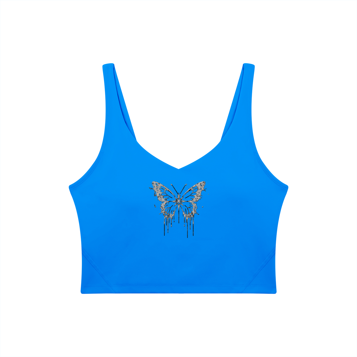 Women's V-Neck Yoga Sports Bra