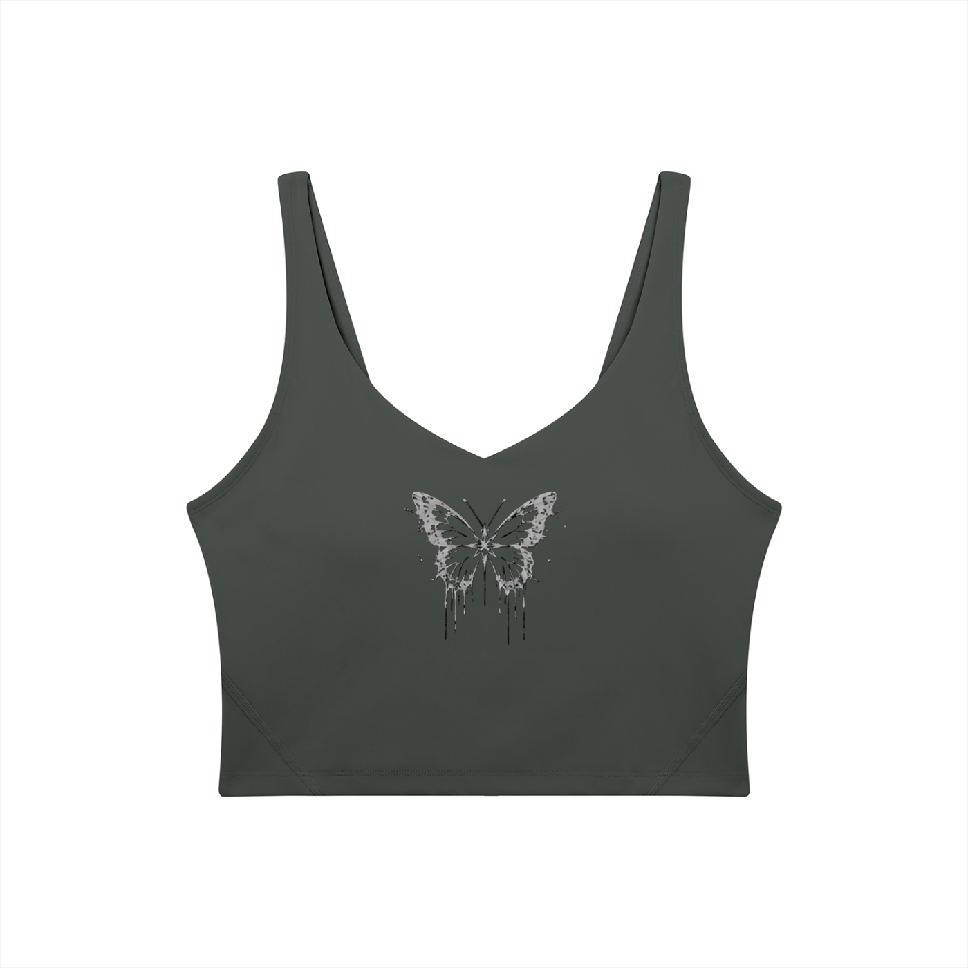 Women's V-Neck Yoga Sports Bra