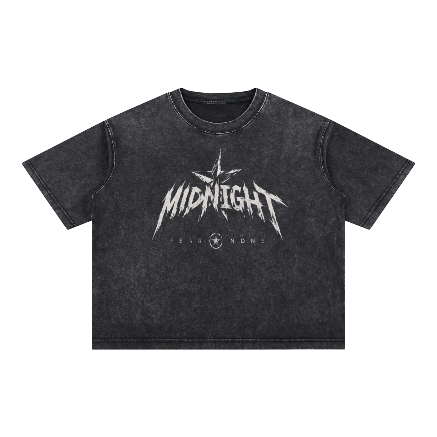 Mineral Wash Boxy Cotton T-Shirt