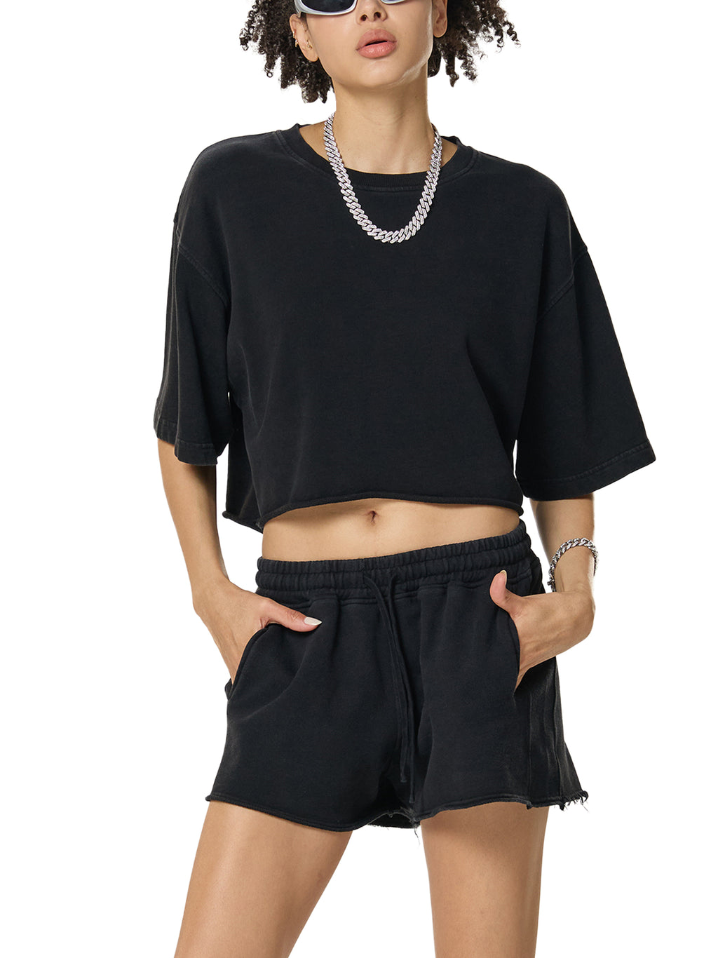 Poppy Retriever Crop Top Woman