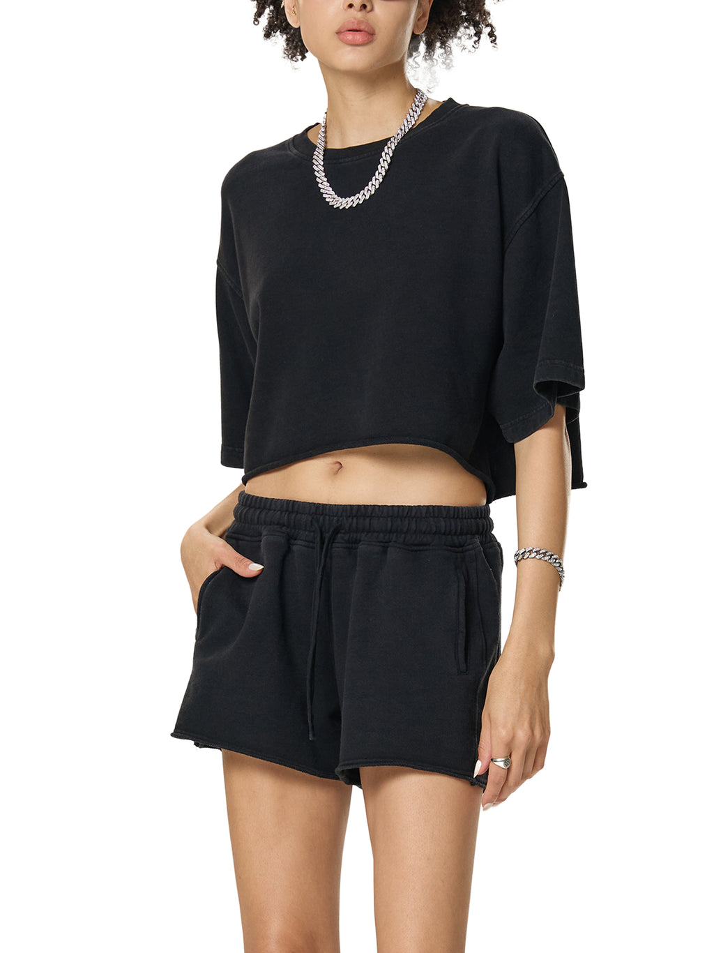 Poppy Retriever Crop Top Woman