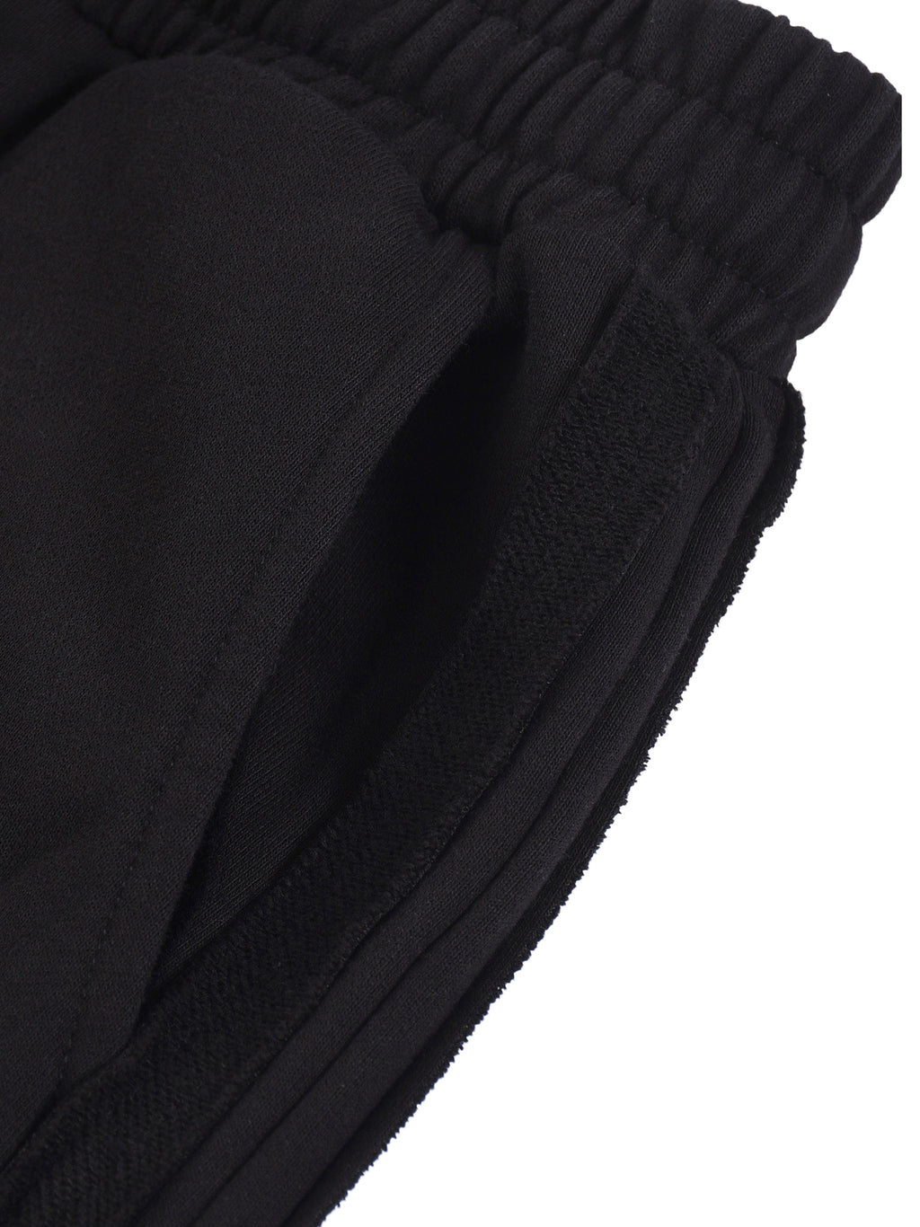 Contrast Tape Straight-Leg Sweatpants