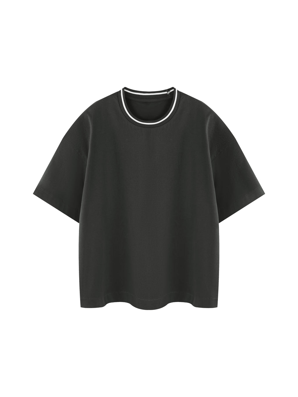 Unisex Boxy Ribbed T-Shirt