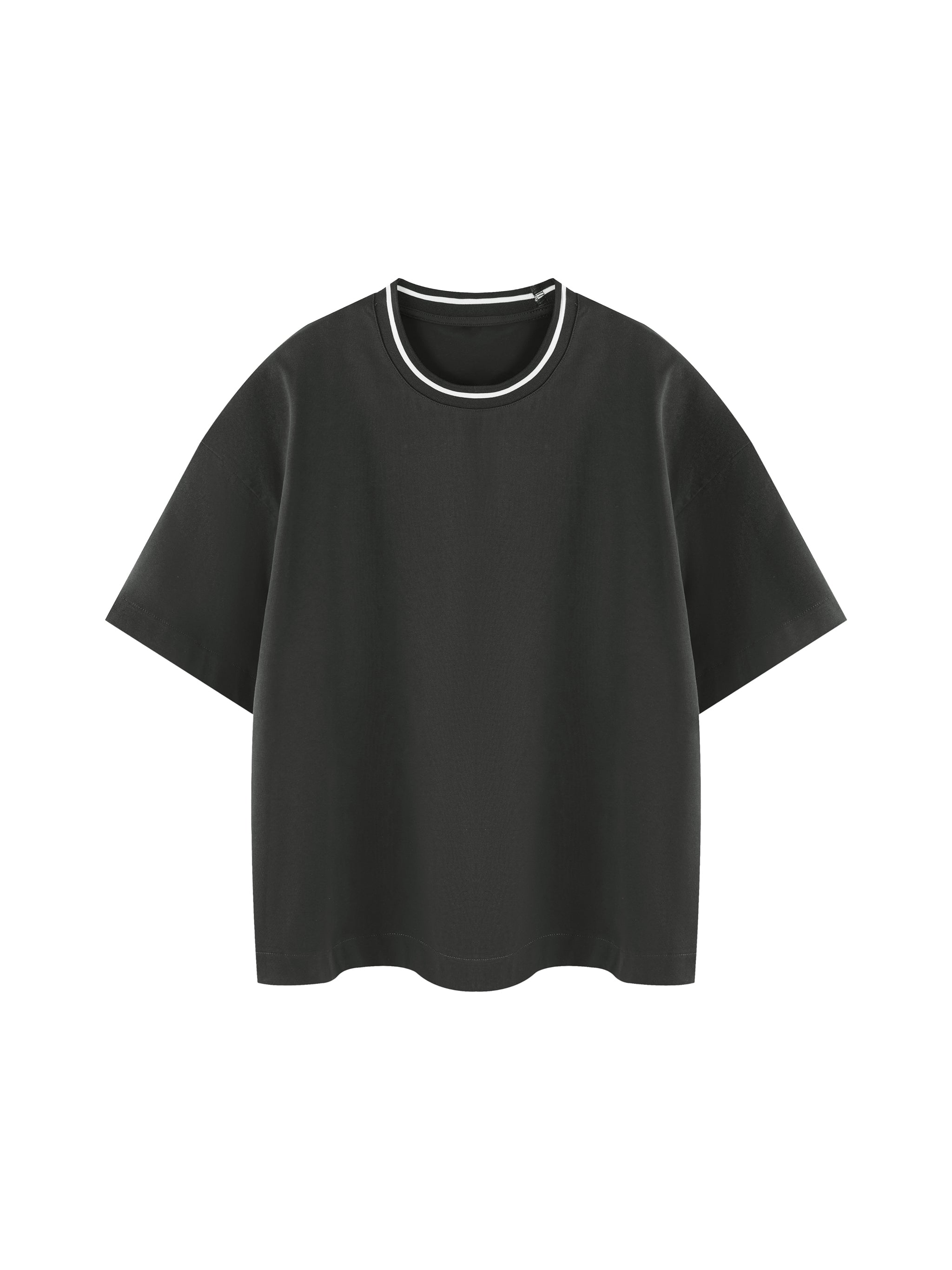 Unisex Boxy Ribbed T-Shirt