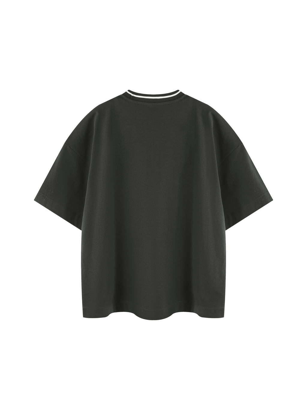 Unisex Boxy Ribbed T-Shirt